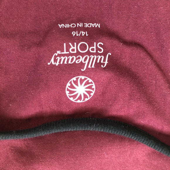 Full Beauty Sport Tank Tops 1-Maroon 1-Teal  14/16 - Picture 11 of 14